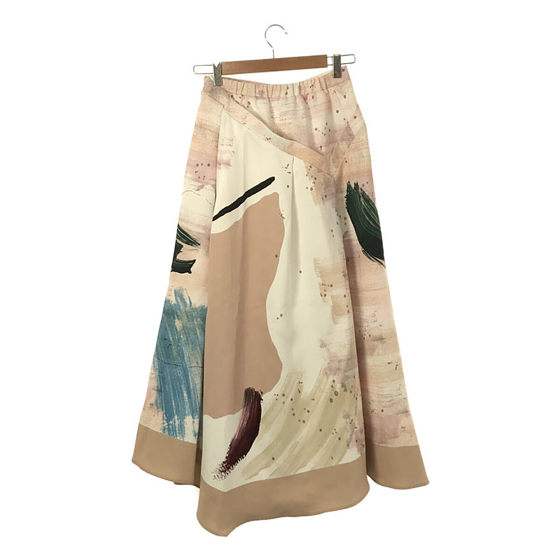 AMERI / アメリ MARY PAINTING FLARE SKIRT スカート