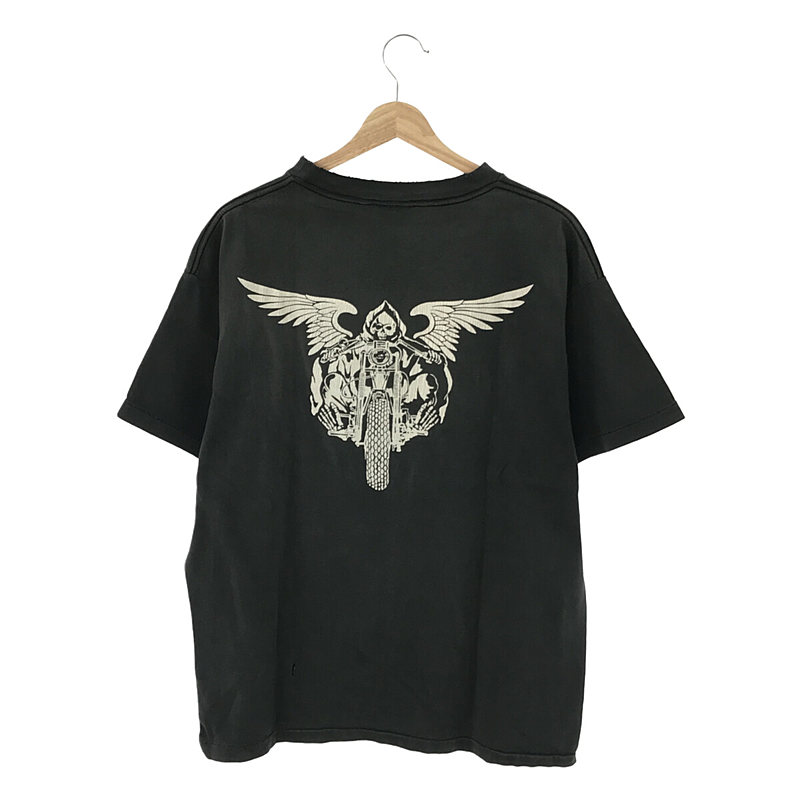 SAINT MICHAEL  Mxxxxxx / セントマイケル × NEIGHBOR HOOD / ネイバーフッド SKULL BIKE Tee / ダメージ加工 プリントTシャツ