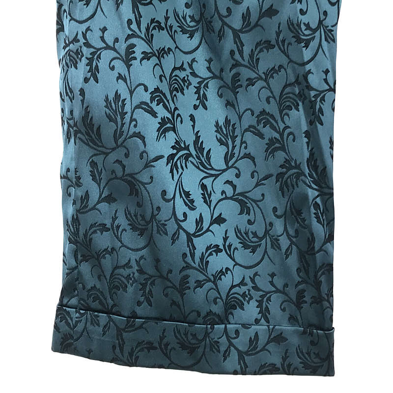 Maison Special / メゾンスペシャル リーフサテンチャイナワイドパンツ