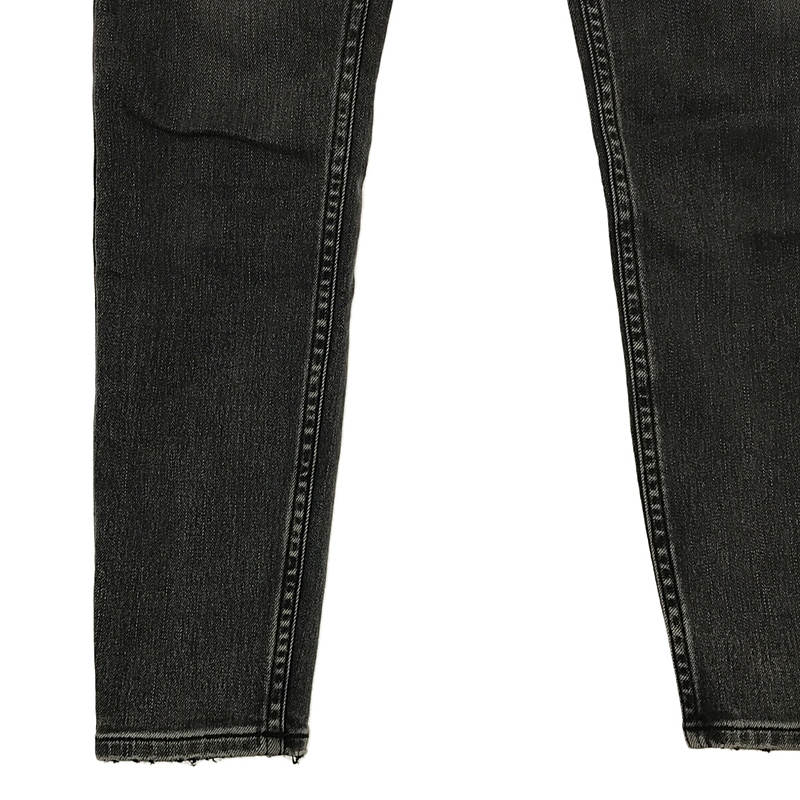 upper hights / アッパーハイツ 351138 ブラックデニム スキニーパンツ