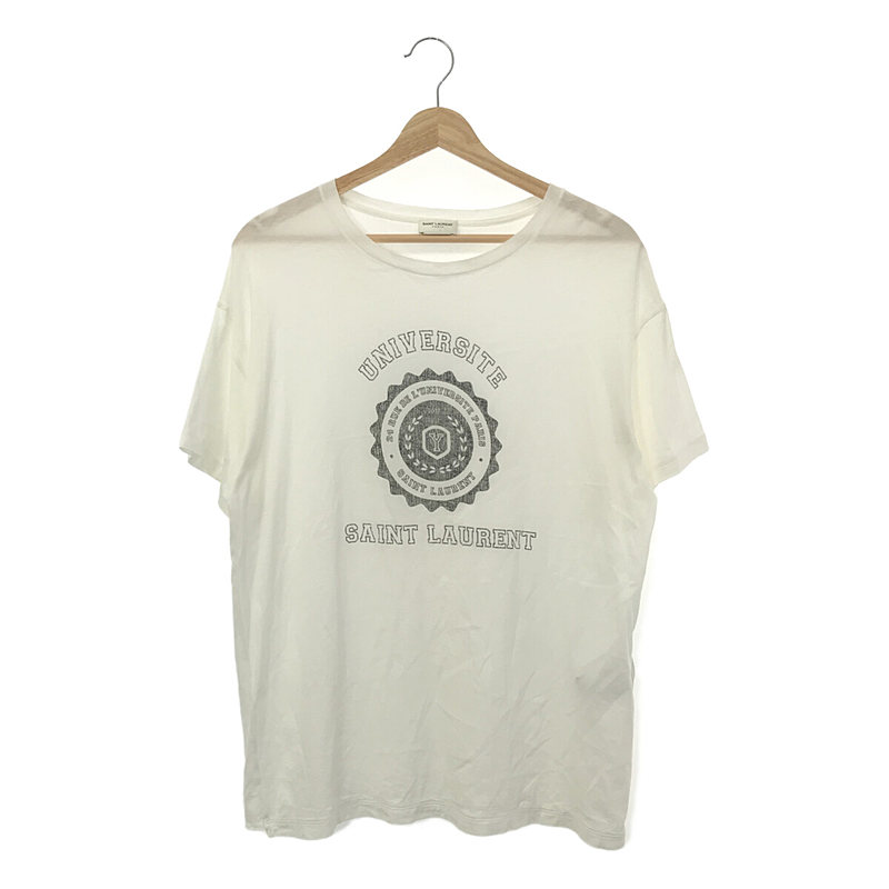 カレッジ クルーネックTシャツ