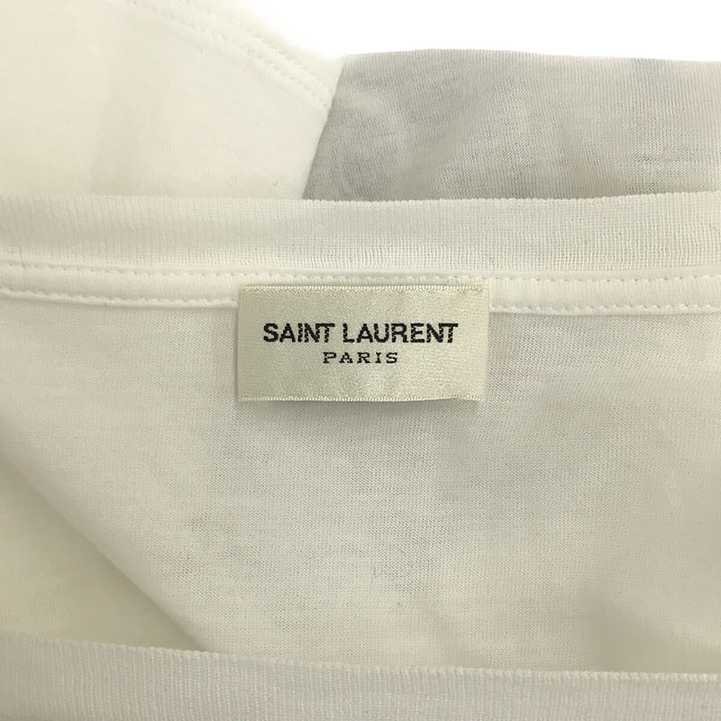 SAINT LAURENT / サンローラン カレッジ クルーネックTシャツ