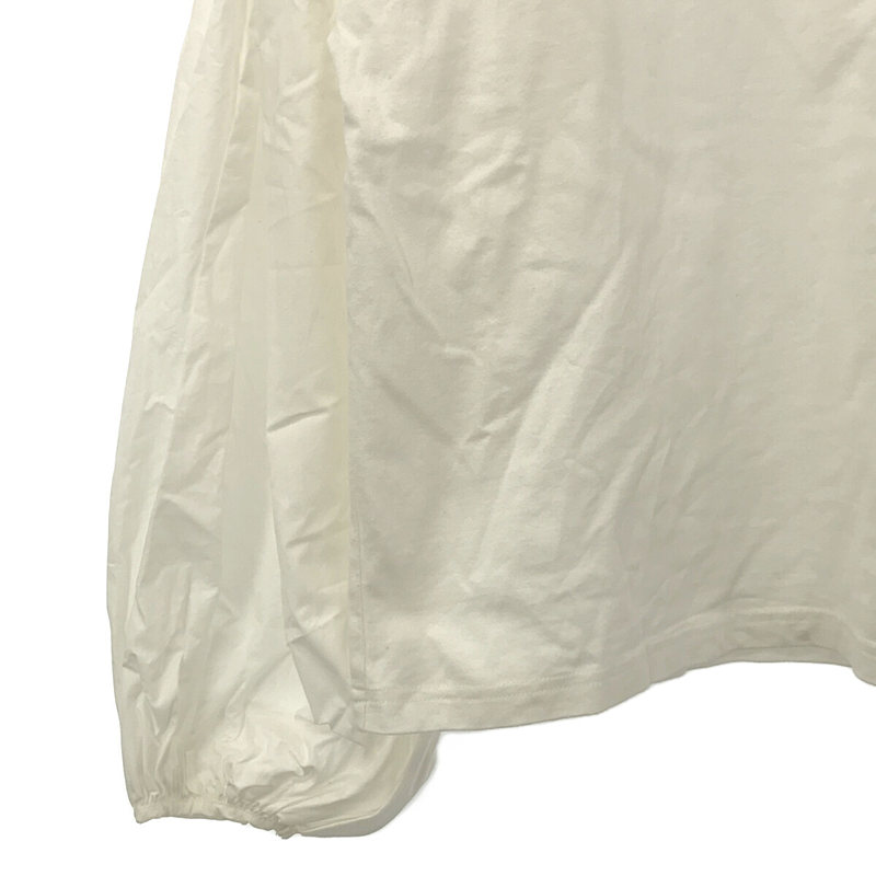 CLANE / クラネ COMBINATION PUFF TOPS コンビネーション パフ トップス