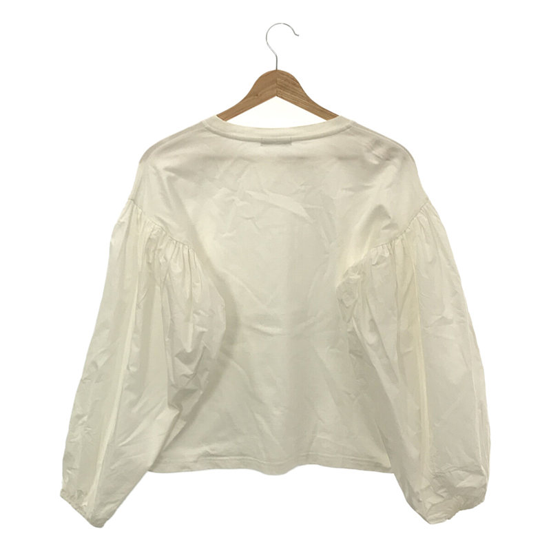 CLANE / クラネ COMBINATION PUFF TOPS コンビネーション パフ トップス