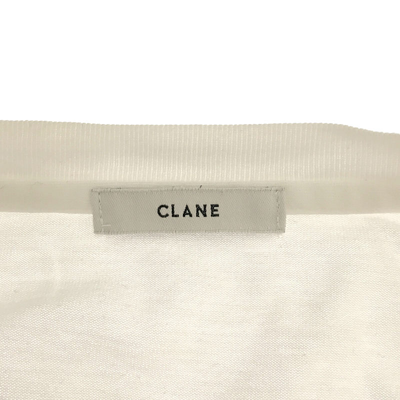 CLANE / クラネ COMBINATION PUFF TOPS コンビネーション パフ トップス