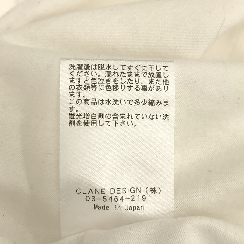 CLANE / クラネ COMBINATION PUFF TOPS コンビネーション パフ トップス