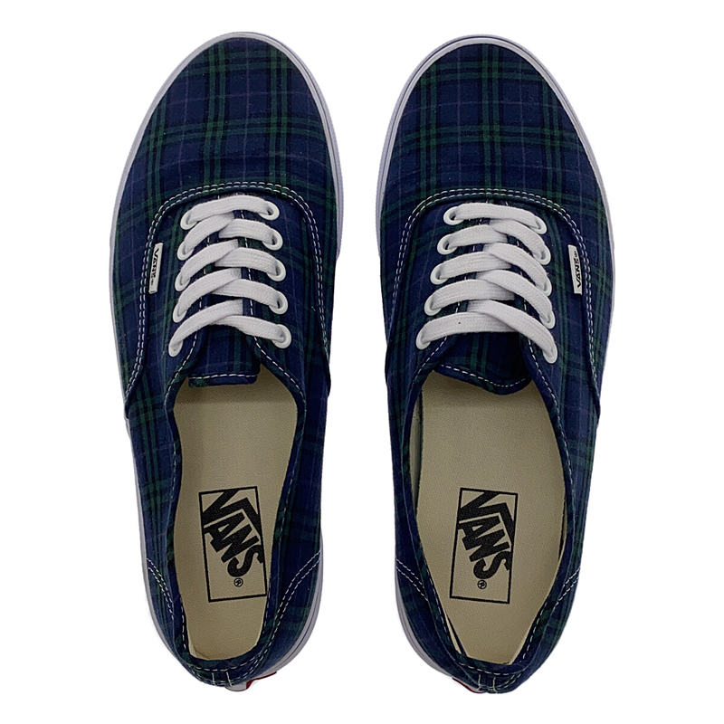 VANS / バンズ AUTHENTIC オーセンティック タータンチェック スニーカー