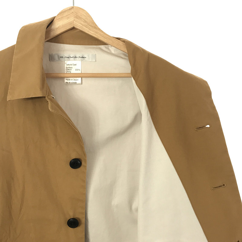 EEL / イール SAKURA COAT コットン ホースクロス サクラコート