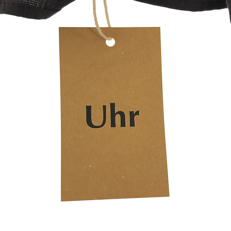 Uhr / ウーア Puff Sleeve Back Open Dress ワンピース