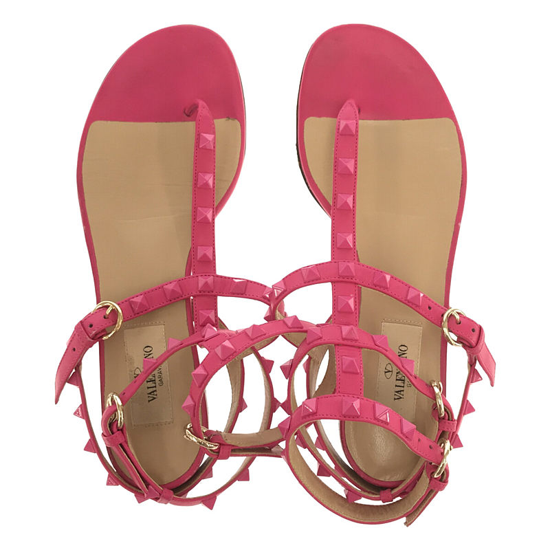 VALENTINO GARAVANI / ヴァレンティノガラヴァーニ ロックスタッズ フラット トングサンダル