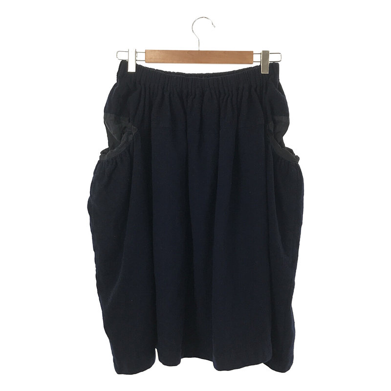 tricot COMME des GARCONS / トリココムデギャルソン ウール縮絨 イージースカート