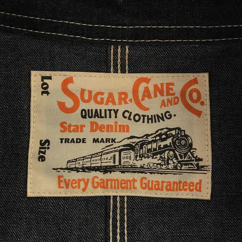 SUGAR CANE / シュガーケーン 11oz. BLUE DENIM WORK COAT デニム ワークコート カバーオールジャケット