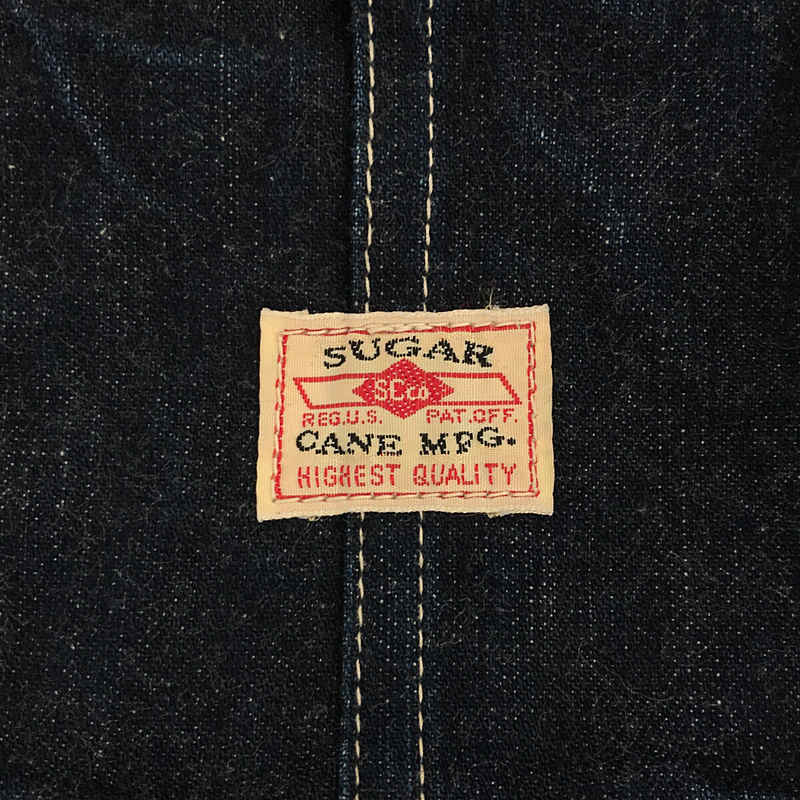 SUGAR CANE / シュガーケーン 11oz. BLUE DENIM WORK COAT デニム ワークコート カバーオールジャケット