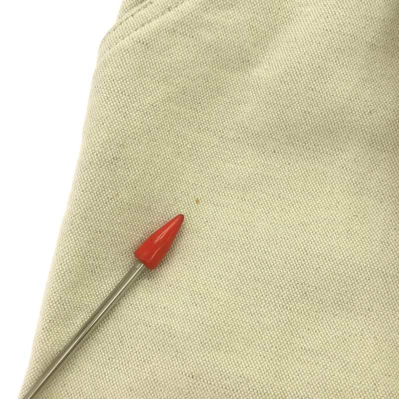 pelleq / ぺレック コットン ワイド タックパンツ