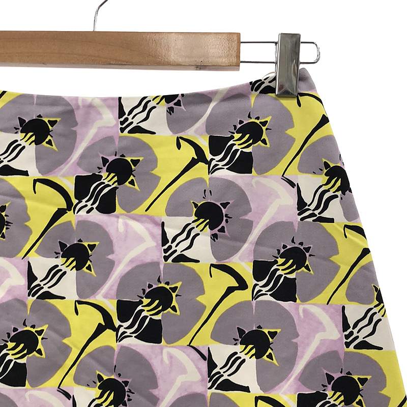 MARNI / マルニ デコフラワープリント フレアスカート