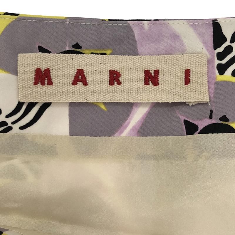 MARNI / マルニ デコフラワープリント フレアスカート