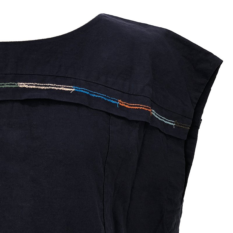 mina perhonen / ミナペルホネン bird / バード コットン リネン オーバー ロングワンピース