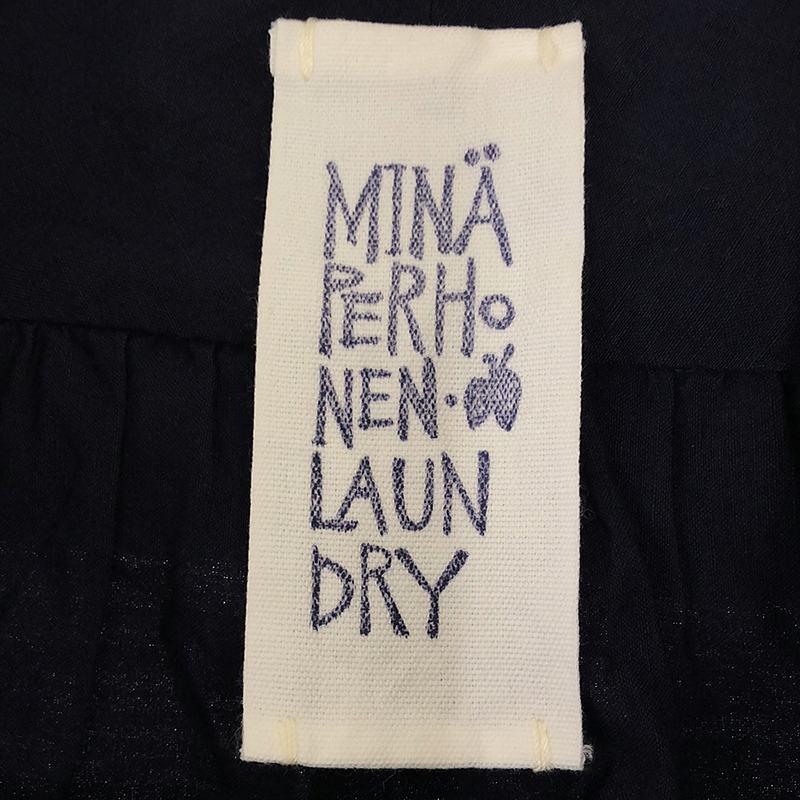 mina perhonen / ミナペルホネン bird / バード コットン リネン オーバー ロングワンピース