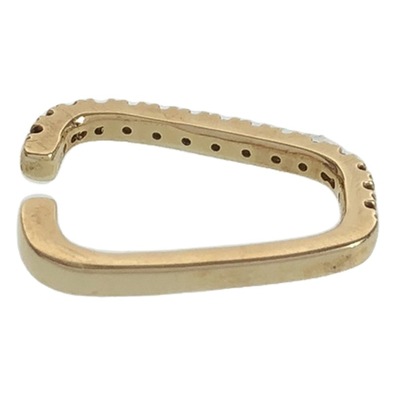 Hirotaka / ヒロタカ K10 0.07 Gossamer スクエア ダイヤモンド イヤーカフ