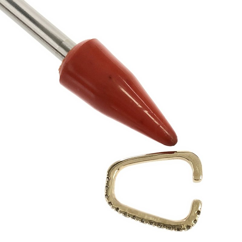 Hirotaka / ヒロタカ K10 0.07 Gossamer スクエア ダイヤモンド イヤーカフ