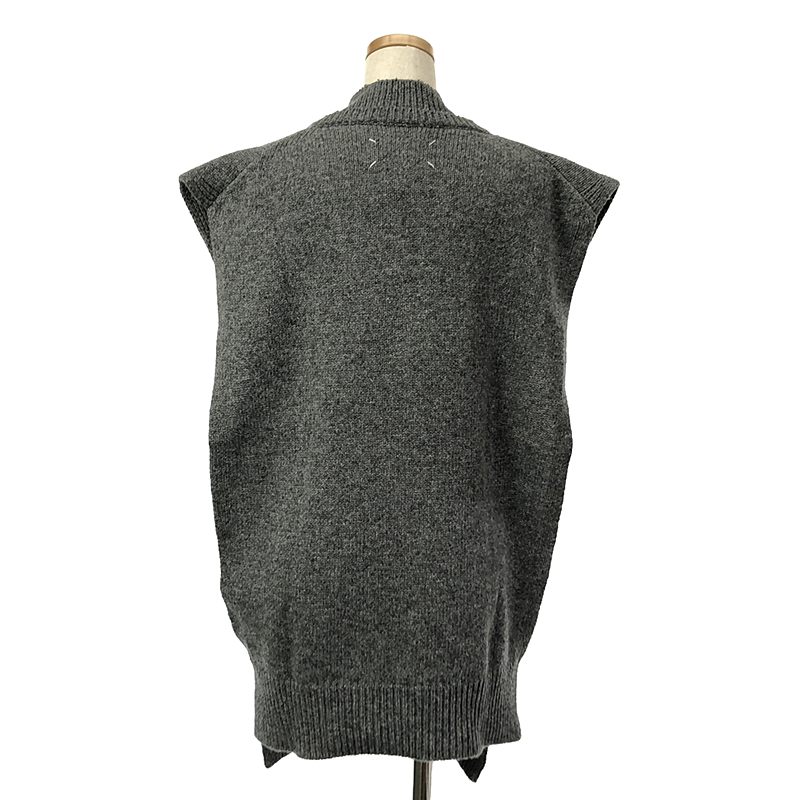 Maison Margiela / メゾンマルジェラ ウールリネンタバード Vネックベスト