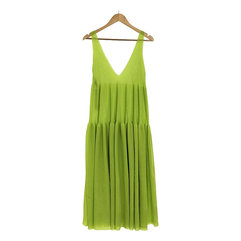 CFCL / シーエフシーエル CASCADES DRESS 2 Vネック フレアドレス ワンピース