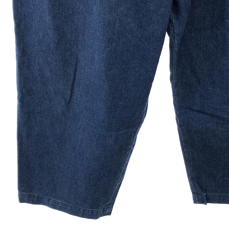 veritecoeur / ヴェリテクール et ses COPAINS タック テーパード デニムパンツ