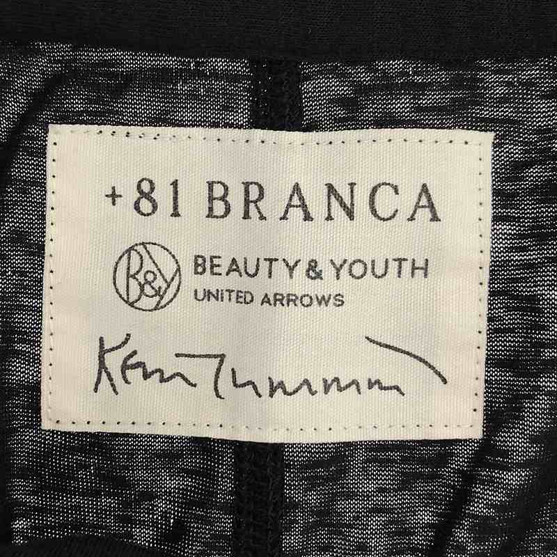 BEAUTY&YOUTH / ビューティーアンドユース 【別注】＜＋81BRANCA＞フォトプリント Tシャツ