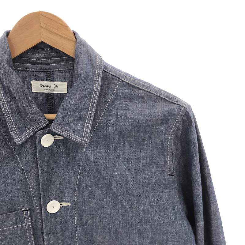 Ordinary fits / オーディナリーフィッツ デニム ワークジャケット カバーオール