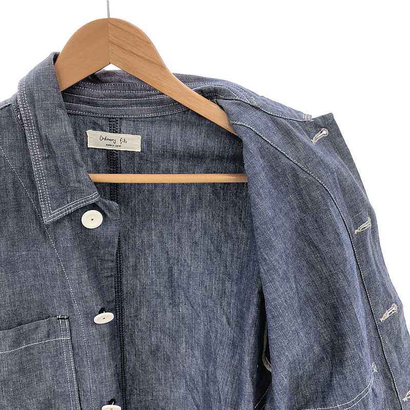 Ordinary fits / オーディナリーフィッツ デニム ワークジャケット カバーオール