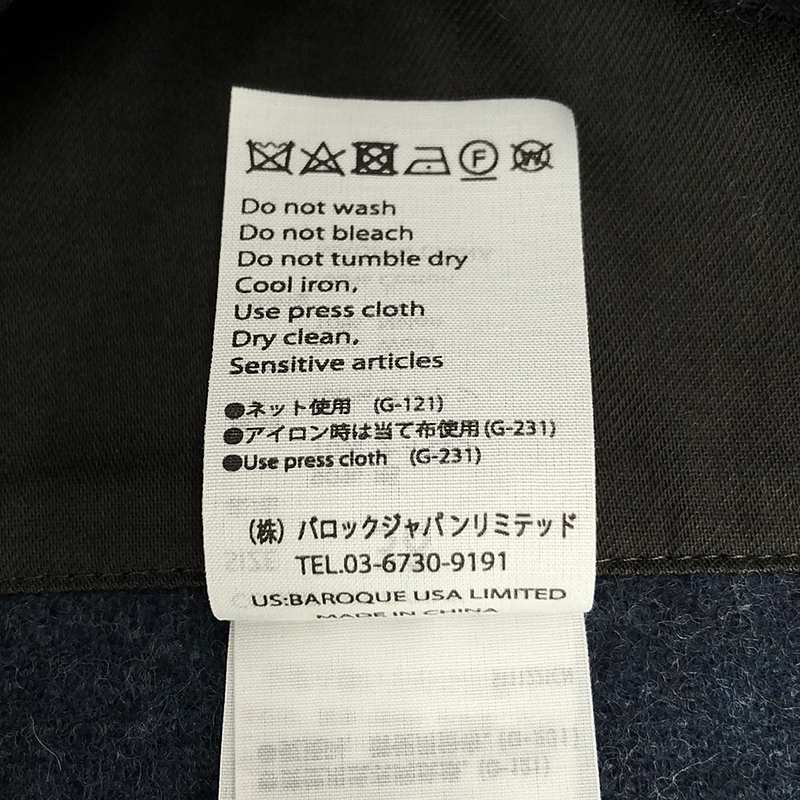 ENFOLD / エンフォルド WIDE-BOX VEST ウールベスト
