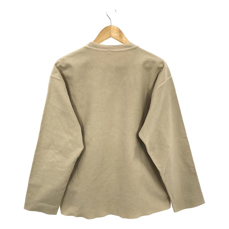 AURALEE / オーラリー SUPER MILLED SWEAT CUT-OFF P/O / スーパー ミドル スウェット カットオフ