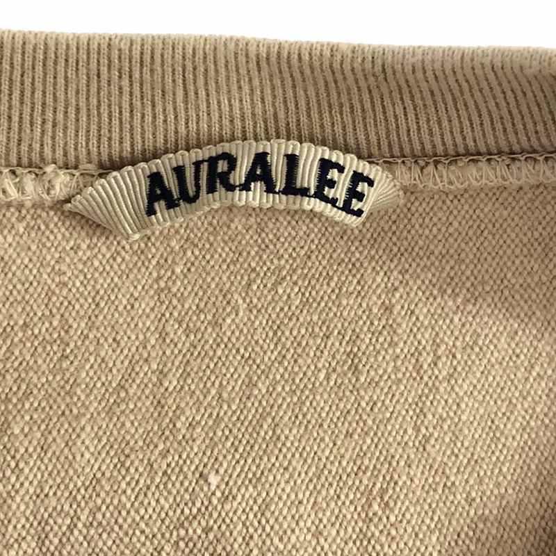 AURALEE / オーラリー SUPER MILLED SWEAT CUT-OFF P/O / スーパー ミドル スウェット カットオフ