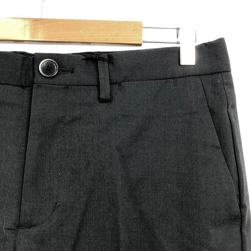 SOLIDO / ソリード ポリエステル コットン ストレッチ マナード テーパードパンツ