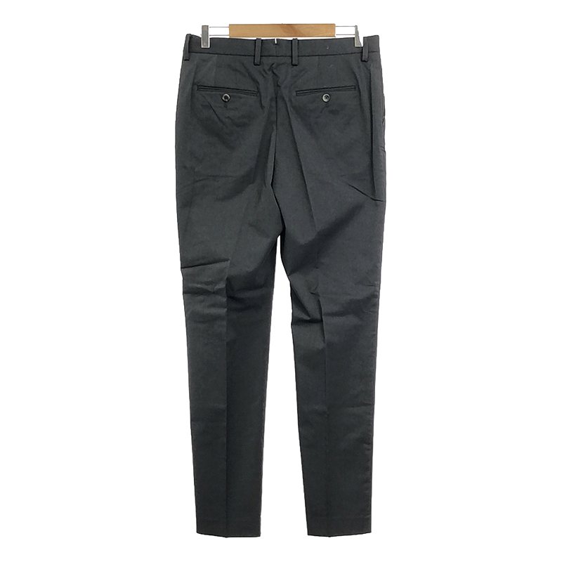 SOLIDO / ソリード ポリエステル コットン ストレッチ マナード テーパードパンツ