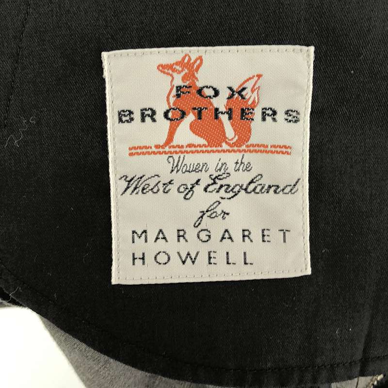 MARGARET HOWELL / マーガレットハウエル × FOX BROTHERS スラックス パンツ