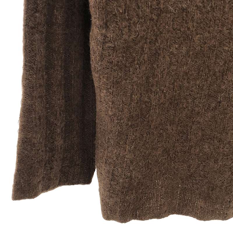 AURALEE / オーラリー BABY ALPACA WOOL WIDE RIB KNIT ニット