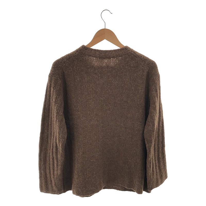 AURALEE / オーラリー BABY ALPACA WOOL WIDE RIB KNIT ニット