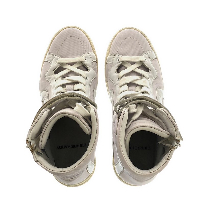 PIERRE HARDY / ピエールアルディ 112 サイドジップ ハイカット スニーカー