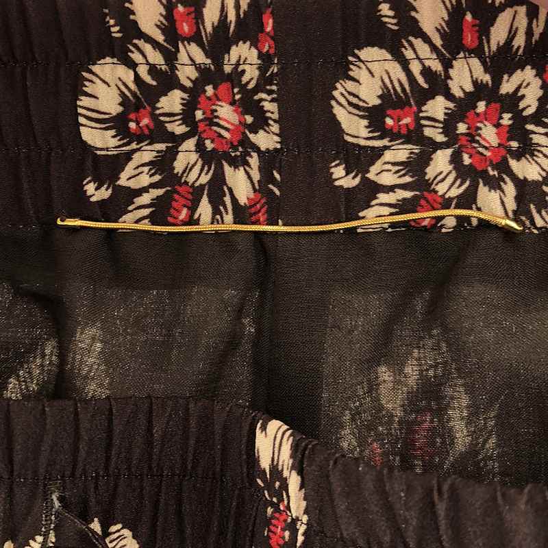 Deuxieme Classe / ドゥーズィエムクラス Hibiscus Print Pants / ドーローストリング ハイビスカスプリントパンツ