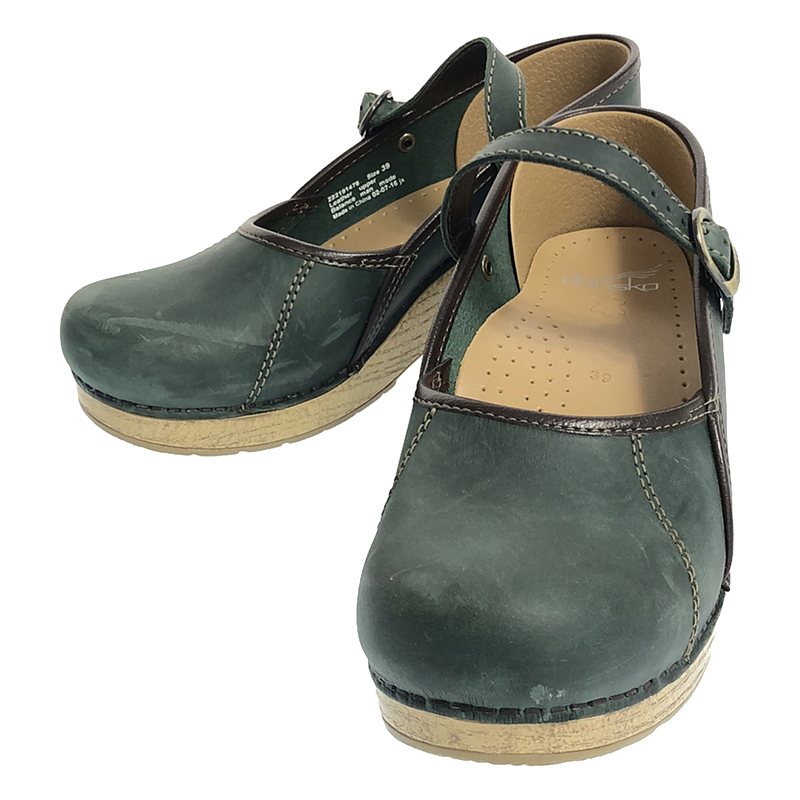 DANSKO ダンスコ ベージュ 本革 レザー サボ サンダル 甘い 39サイズ DANSKO ダンスコ ベージュ 本革 レザー サボ サンダル 甘い 39サイズ