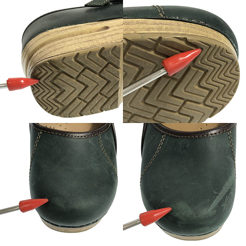 DANSKO / ダンスコ marcelle oiled / レザー プラットフォーム ストラップ シューズ