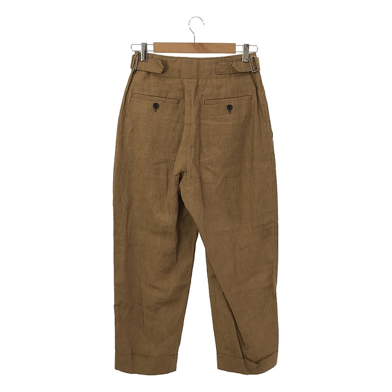 MARGARET HOWELL / マーガレットハウエル YARN DYED LINEN リネン トラウザーパンツ