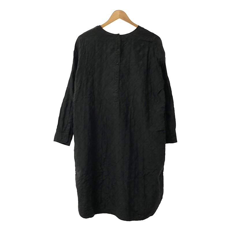 maison de SOIL / メゾンドソイル シルク キルティング ワンピース