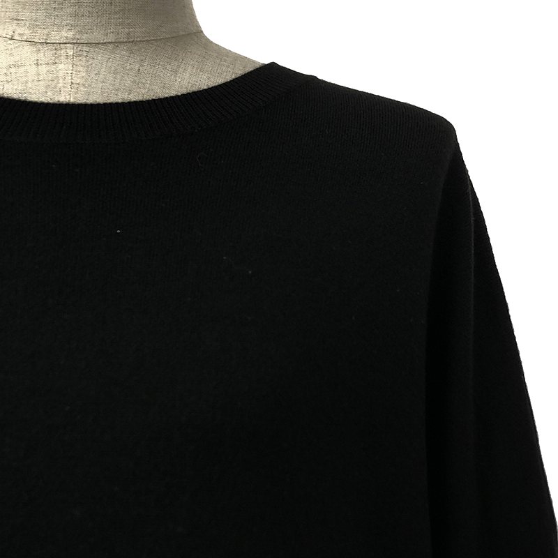 ENFOLD / エンフォルド ニットレイヤード シャツ ワンピース