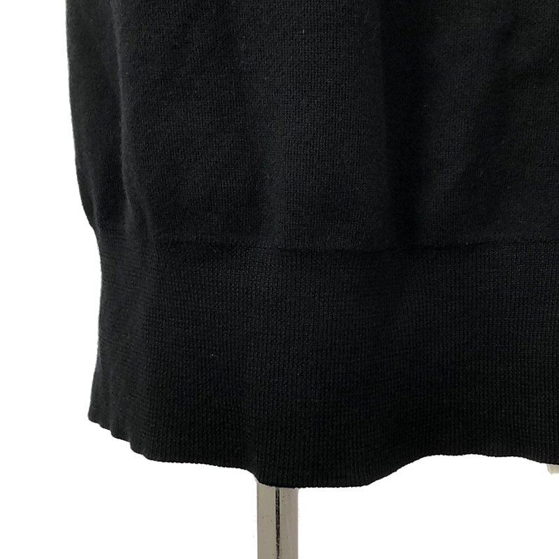 ENFOLD / エンフォルド ニットレイヤード シャツ ワンピース