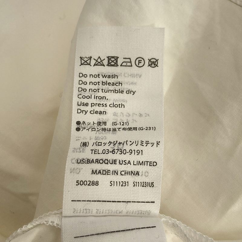 ENFOLD / エンフォルド ニットレイヤード シャツ ワンピース