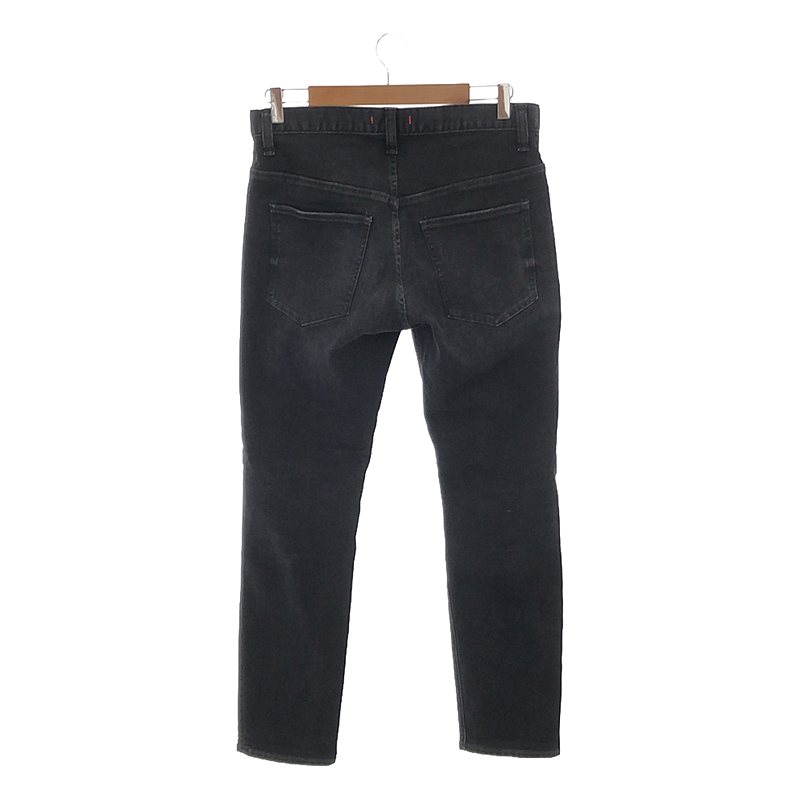 RED CARD / レッドカード × BEAMS ビームス別注 ユーズド加工 ストレッチ ストレート デニムパンツ