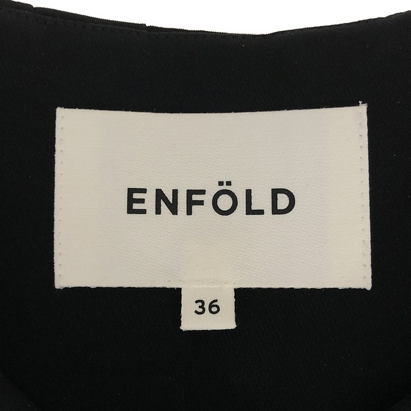 ENFOLD / エンフォルド BOX-TACK JACKET / ボックス タック PE ツイル ジャケット