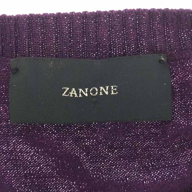 ZANONE / ザノーネ ウール ハイゲージ Vネック ニットベスト